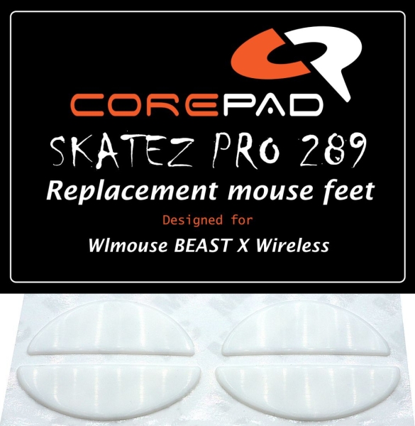 Hyperglides Hypergleits Hypergleids Corepad Skatez PRO WLmouse BEAST X Wireless